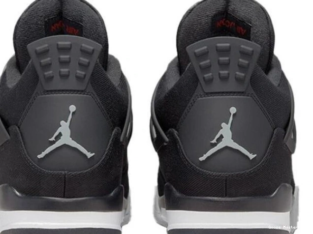 SE Black 4 CANVAS Jordan DH7138-006 Retro 0520